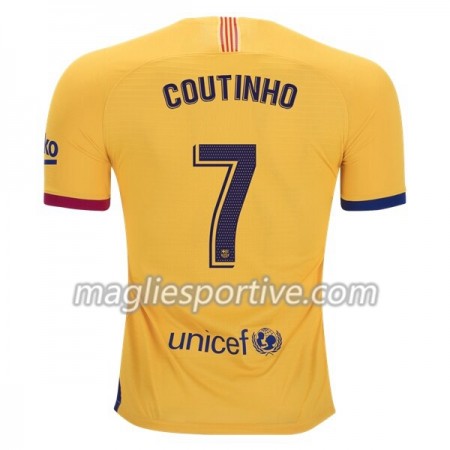 Completo Calcio Barcellona Philippe Coutinho 7 Divisa Trasferta 2019/2020 
